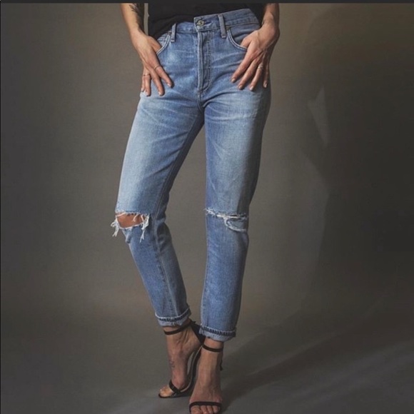 Citizens Of Humanity Denim - Citizens of Humanity Liya High Rise Crop Jeans Size 29